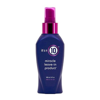 It's a 10 Hair Care Miracle Leave-in Conditioner Product - 4 fl oz