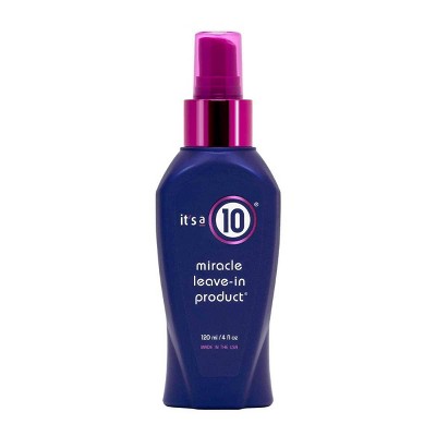 It's A 10 Hair Care Miracle Leave-in Conditioner Product - 4 Fl Oz : Target