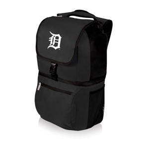 MLB Detroit Tigers Zuma Backpack Cooler - Black - 1 of 3