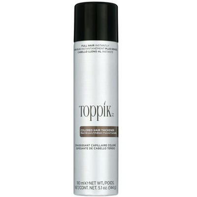 Toppik Colored Hair Thickener, Fill In Fine or Thinning Hair Instantly Thicker, Fuller Looking Hair for Men & Women