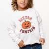 The Juniper Shop Little Pumpkin Retro Toddler Graphic Sweatshirt - 2 of 3