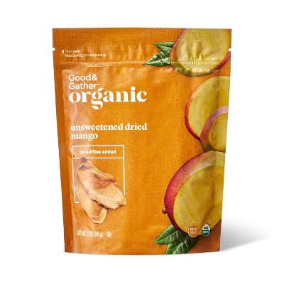 Organic Unsweetened Dried Mango- 12oz - Good &#38; Gather&#8482;