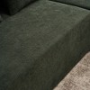 130" Deep Seat Memory Foam Sectional Sofa with 5 Pillows - 4 of 4