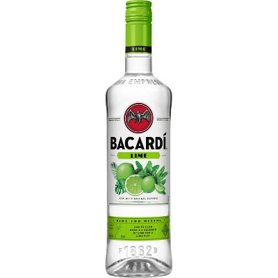 Bacardi Lime Flavored Rum - 750ml Bottle