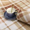 Modern Plaid Washable Rug 10x13 Rug for Living Room Soft Large Area Rug for Bedroom Tartan Non Shedding Non Slip Throw Rugs Stain Resistant Carpet - 4 of 4