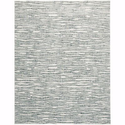 Atwell Transitional Abstract Gray/Green/Ivory Area Rug
