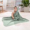 Baby Hooded Muslin Cotton Towel for Kids by Comfy Cubs - 4 of 4