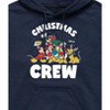 Men's - Disney - Mickey And Friends Christmas Crew Graphic Fleece Pullover Hoodie - 2 of 4