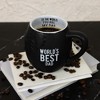 Pavilion Gift Company - World's Best Dad - 20 oz Embossed Mug - Drinkware - 2 of 4