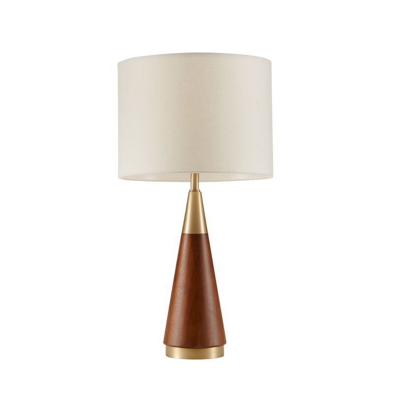 24.5&#34; Tate (Includes LED Light Bulb) Table Lamp Ivory, 1 of 6