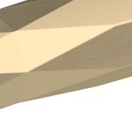 golden champagne/black chrome