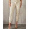 Women's On The Go Faux Leather Joggers - Venti6 - 2 of 3