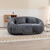 Bean Bag Chair Lazy Sofa Durable Comfort Lounger High Back Bean Bag Chair Couch for Adults and Kids,Indoor & Outdoor-Cuddlewood - 3 of 4