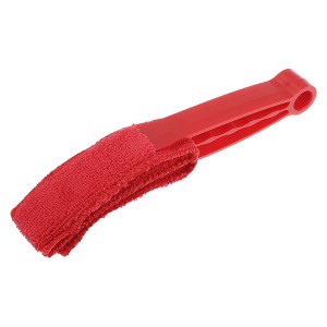 Unique Bargains Car Indoor Air-condition Clean Brush Plastic 8.46" Red 1 Pc - 1 of 4