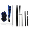 Soozier 7.5'x7' Baseball Practice Net Set w/ Catcher Net, Tee Stand for Pitching, Fielding, Practice Hitting, Batting, Backstop - 4 of 4