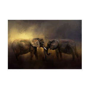 Trademark Fine Art -Jai Johnson 'Together Through The Storms' Canvas Art - 1 of 4