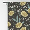 Avenie Dandylion 64" x 50" Single Panel Room Darkening Window Curtain - Society6 - 4 of 4