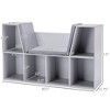 NicBex Kids 5-Shelf Bookcase with Storage Drawer Montessori Toy Organizer Playroom Storage System with Anti-Tip Anchors - 3 of 4
