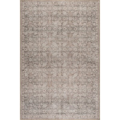 Nuloom Hillstone Collection Delphi Traditional Vintage Medallion Area Rug