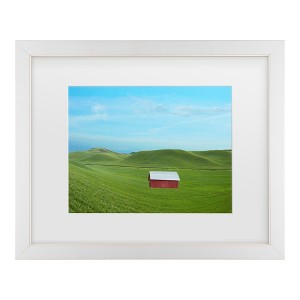 Trademark Fine Art - James McLoughlin Barn Scene VI Matted Framed Art - 1 of 4
