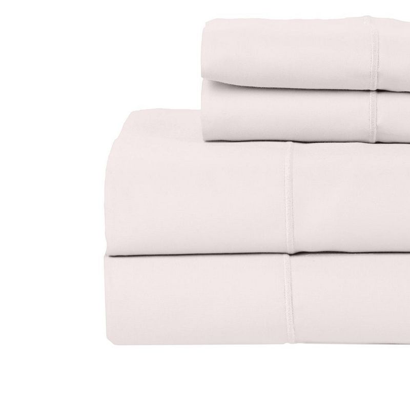 Hotel Concepts 500 Thread Count Sateen Sheet - 4 Piece Set - Ash, 2 of 5