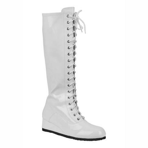 Adult Tall White Boots