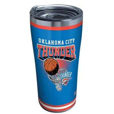 NBA Oklahoma City Thunder 20oz Retro Stainless Steel Tumbler with Lid
