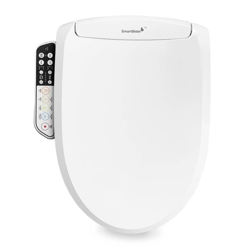 SB-110 Electric Bidet Toilet Seat for Most Elongated Toilets White - SmartBidet, 4 of 16