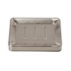 Saturday Knight Ltd Roche Sturdy Iron Construction Bath Soap Dish - 1.24x3.76x5.2", Nickel - 2 of 4