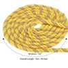 Unique Bargains Natural Twisted Cotton Craft Railings Home Decor Tug of War 3-Strand Rope 1 Pc - 2 of 4