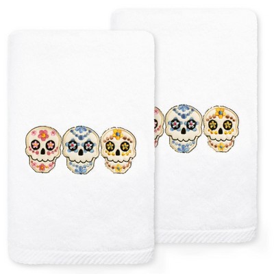 4 Pieces Halloween Skull Dish Towels Soft Stripe Kitchen Towels Decors –  SHANULKA Home Decor