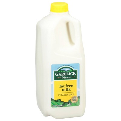 Garelick Farms Fat-Free Skim Milk - 0.5gal