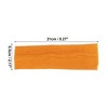 Unique Bargains Cotton Sweatbands Stretchy Moisture Wicking Headband for Sports 1 PCS - 2 of 4