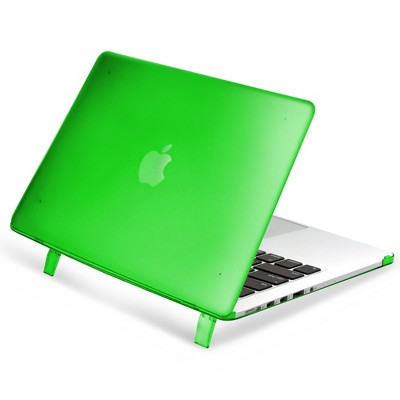  Insten For Apple MacBook Pro 15" with Retina Display 15.4" A1398 Matte Rubber Coated Hard Case Cover Green 