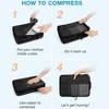 Compression Packing Cubes for Travel, 6 Set Packing Cubes for Carry on Suitcases - 3 of 4