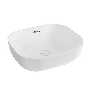 ALFI  Isabella Plus Collection Rectangular Above Mount Basin with Center Drain - 1 of 4
