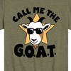 Boys' - Instant Message - Call Me The Goat Short Sleeve Graphic T-Shirt - 2 of 4
