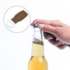 Unique Bargains Stainless Steel Portable Beer Soda Bottle Opener with Leather Handle for Bar Party - 3 of 4