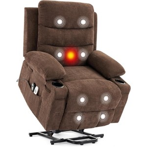 Power Lift Recliner Chair, Electric Glider Reclining Sofa Chair, Home Theater Seat With 2 Cup Holders Side, for Living Room - 1 of 4