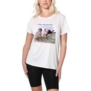Women's Pink Floyd Atom Heart Mother Loose T-Shirt - 1 of 4