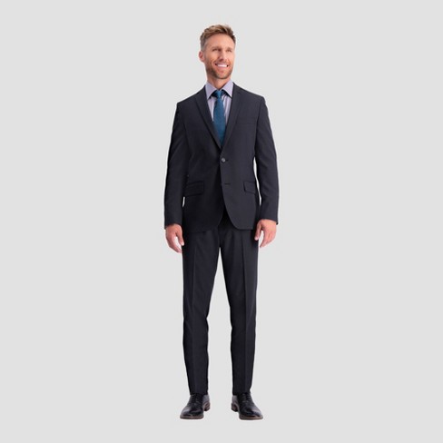 Haggar H26 Men's Flex Series Ultra Slim Suit Coat - Midnight Blue 36S