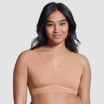 True Everybody by True & Co Women's Wide Strap Racerback Mesh Bralette,  Bare, XL (38C-D,40A-B) at  Women's Clothing store