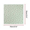 Allegra K Women's Chiffon Floral Print Square Scarves Kerchief Neck Scarf Neckerchief - 3 of 4