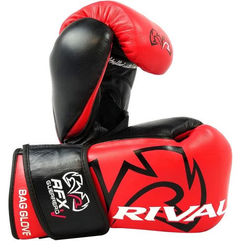 Rival Boxing RFX-Guerrero-V HDE-F Hard Bag Gloves - 10 oz. - Red/Black