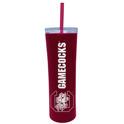 NCAA South Carolina Gamecocks 18oz Stainless Steel Skinny Tumbler