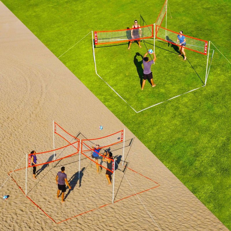 GoSports Slam X 4-Way Volleyball Game Set - 8pc, 5 of 9