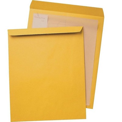 MyOfficeInnovations 14" x 18" Brown Kraft Ungummed Jumbo Catalog Envelopes 25/Box 195776