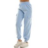 Derek Heart Woman's High Rise Fleece Jogger Pants - 2 of 4