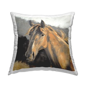 Stupell Industries Southwestern Country Horse Brown Rural Portrait - 1 of 3