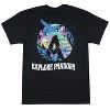 Seven Times Six Avatar: The Way Of Water Men's Distressed Explore Pandora Logo T-Shirt Tee Black - 4 of 4